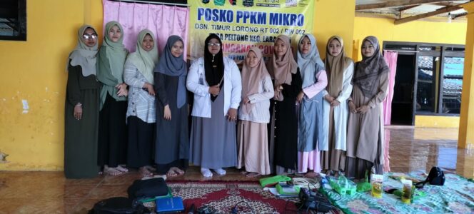 
 Bersama Insan Peduli Kesehatan, KKN Instika Ikuti Sosialisasi Kesehatan Reproduksi Wanita