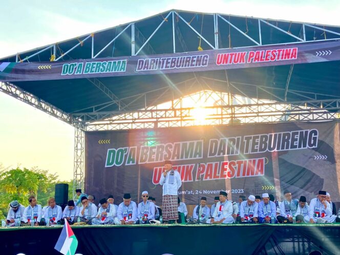 
 Bersama Masyarakat, Pesantren Tebuireng Jombang Dukung Solidaritas untuk Palestina