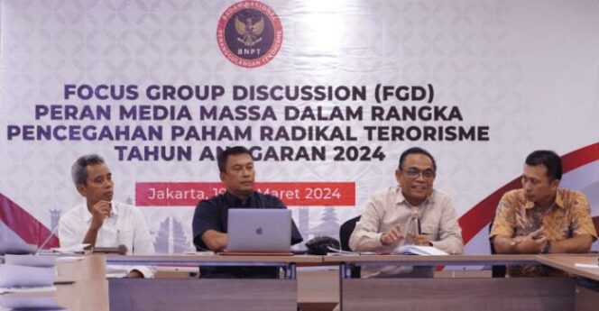 
 Upaya Deteksi Dini Terorisme, BNPT RI Gandeng Pers Perkuat Daya Tangkal Penyebaran Ideologi Radikal