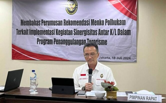 
 Deputi Koordinasi Intelijen Pertahanan Kemenko Polhukam RI: Optimalkan Kolaborasi dengan Kementerian atau Lembaga Tanggulangi Terorisme